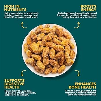 Image of Dried Yellow Dates 900g | Dry Khajoor Kharek | Natural Sweet Datess Dry Fruit | Whole Dried Datees Snack | Fresh Quality Pack
