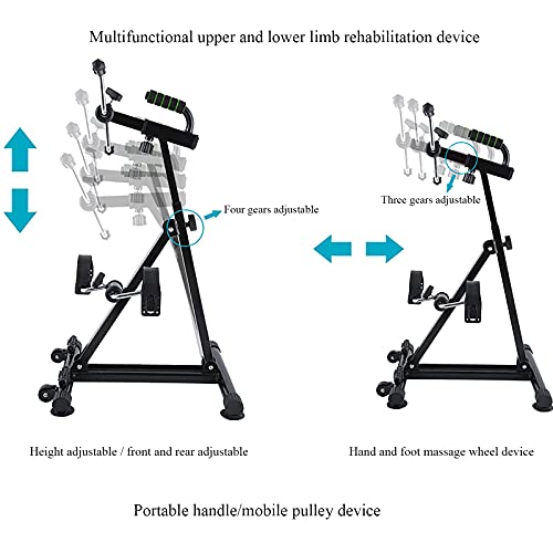Ejercitador de Pedal Portátil Eléctrico Plegable para Rehabilitación miniatura 2