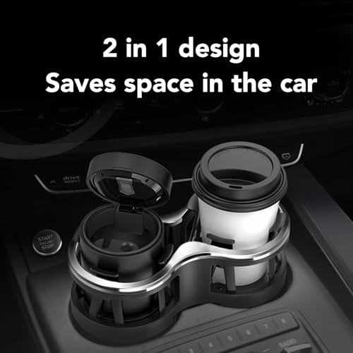 Expansor portavasos para carro 2 en 1 con base extensible miniatura 2