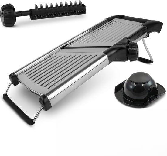 Mandoline coupe cuisine et coupe-légumes multifonctionnel compact