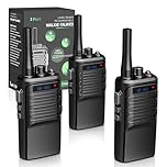 BUKEWIT Walkie Talkies Long Range 3Pcs,Walkie Talkies for Adults Long Range,Rechargeable Two Way Radio,16 Channels Radios with TYPE-C Cable,Emergency Radio Camping Accessories for Outdoor,Hiking