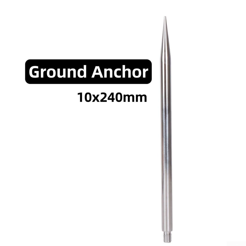 Antena de onda corta HF 3.5-50MHz 10-Band 100W para JPC-350 | Diseño portátil de bajo ruido de acero inoxidable | Radio de jamón al aire libre para gp