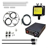 BlesConi Kit completo per antenna di ricezione SPECTRUM 500 kHz-1 GHz 0-30 dB guadagno per ricarica di tipo C per radio Tecsun serie Sangean 909X (15 m)