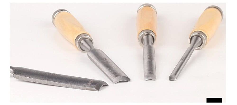 1 szt. 6,12,18,24mm zestaw dłuta półokrągłego do rzeźbienia w drewnie dłuto narzędzie do obróbki drewna, półokrągłe dłuto, 12mm x 1 szt.