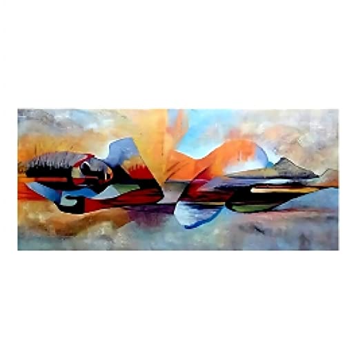 Peinture Bouddha Abstrait scandinave affiche toile salon chambre decoration murale moderne art