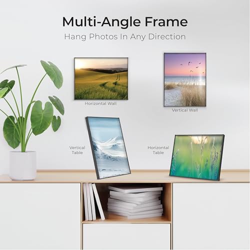 Mantello Essentials 8.5 By 11 Picture Frame 6 Pack 8.5 X 11 Frame Front Loading Picture Frames 8.5 X 11 Pictures Documents Certificates Diplomas thumb #2