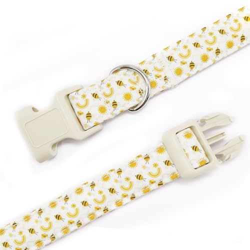 Collar para perro mediano Dayume de algodón ajustable miniatura 6