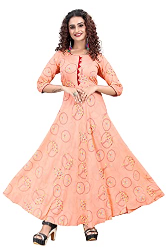 Image of M-FASHION Women's Rayon Regular Kurti