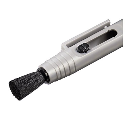 Hama Reinigungsstift zur Objektiv- und Filterreinigung, 12,5 cm lang, Lenspen Digi-Klear, Grau