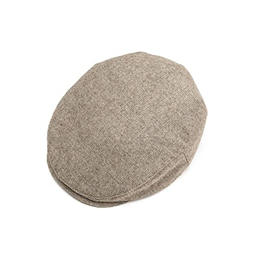 JIYANANDP BLM Chapéu infantil pequeno de lã tweed para meninos e meninas, boina boina infantil