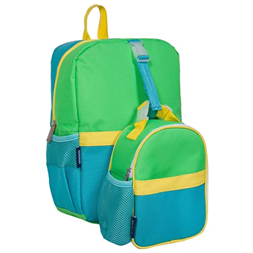 Wildkin Pack-It-All Kids Backpack Bundle With Clip-In Lunch Box (Monster Green) #TOP15
