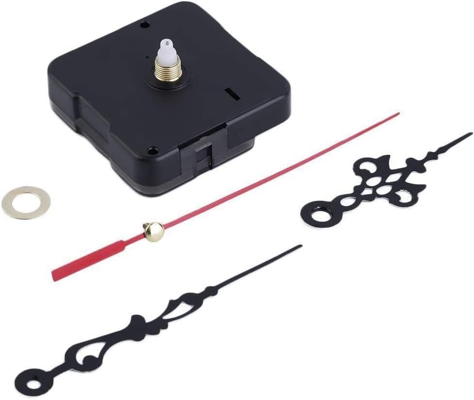 Professional Mute Hands Quartz Clock Movement Mechanism Repair Tool Parts Kit DIY Replacement Tool Set Black Fashion with Nice