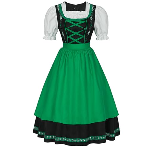 Vestido Dirndl tradicional para mujer y ropa regional bávara de Oktoberfest 5