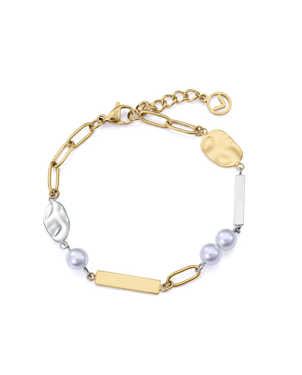 Viceroy | Pulsera Mujer Perla Bañado en Dorado | 75372P01019