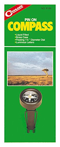 Coghlan's 8166 Brass Pin On Compass #TOP20