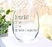 Gelid 50th Birthday Gifts for Women and Men Wine Glass - Funny Is You 50 Gift Idea for Mom Dad Husband Wife – 50 Year Old Party Supplies Decorations for Him, Her - 15oz