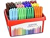 GIOTTO Turbo Color - Confezione per la Scuola da 144 Pennarelli a Punta Fine, 2.8mm, 12 Colori Assortiti #1