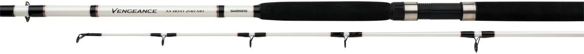SHIMANOVengeance AX Boat 270XXH, 2 Parts, Up To 500 gram, 2.70 meter, Boat Fishing Rod, Sea Fishing Fishing Rod, VAXBT270XXH
