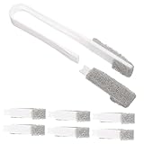 UKCOCO Cepillo para Limpieza de Compacto con Cabezal Reemplazable Portátil y Ligero para Aire Acondicionado Ventanas y Radiadores Incluye Cabezales Diseño Colgante para Uso Diario