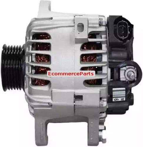 Alternatore Ecommerceparts Tensione: 12 V, Alternatore-Corrente carica: 110 A, Puleggia-Ø: 58 mm, N° alette: 6, Morsetto: M8 B+, ID-Tipo spina: C-L-FR Plug250, Versione: 553612RIV 9145375146531