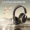 MMWOWARTS Hybrid Active Noise Cancelling Bluetooth Headphones,Bluetooth 6.0 Over Ear Wireless Headphones with 60H Playtime, Hi-Res Audio, Deep Bass, Memory Foam Ear Cups for Home Office Travel #3