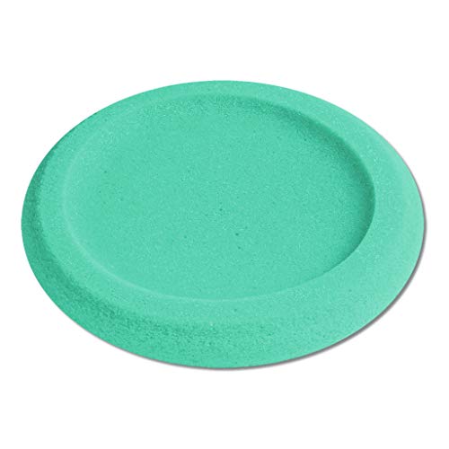 Wiemann Lehrmittel Frisbee aus Schaumstoff, Bunte Wurfscheibe, einzeln oder 4er Set (4 Stück, unbeschichtet)