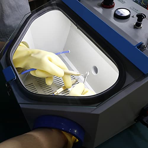 Twin Pen Sandblaster 2 Tanks Lamp Sand Blaster Machine for Lab Equipment