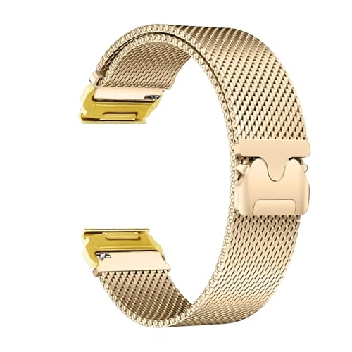 Garmin Fenix 7X 7 Pro 6X 6 5X 5Plus Tactix Forerunner 965 955 �N�C�b�N�t�B�b�g�u���X���b�g�o���h�Ή� �}�O�l�b�g���X�e�����X�X�`�[���X�g���b�v(Gold,Garmin Feinx 5 5Plus