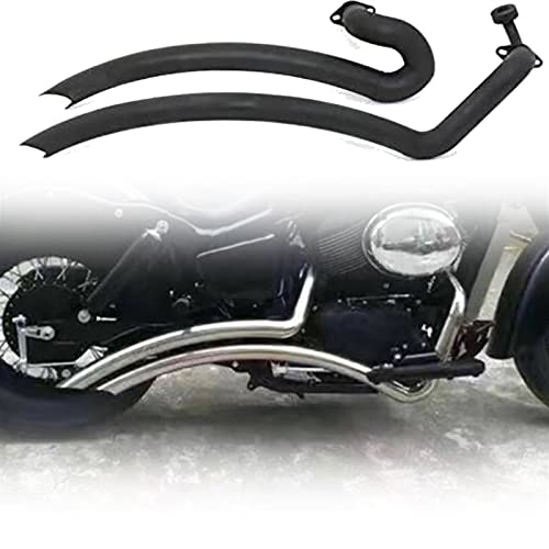 Tuyau d'échappement moto Shadow VT750 idéal pour les longs trajets de ride