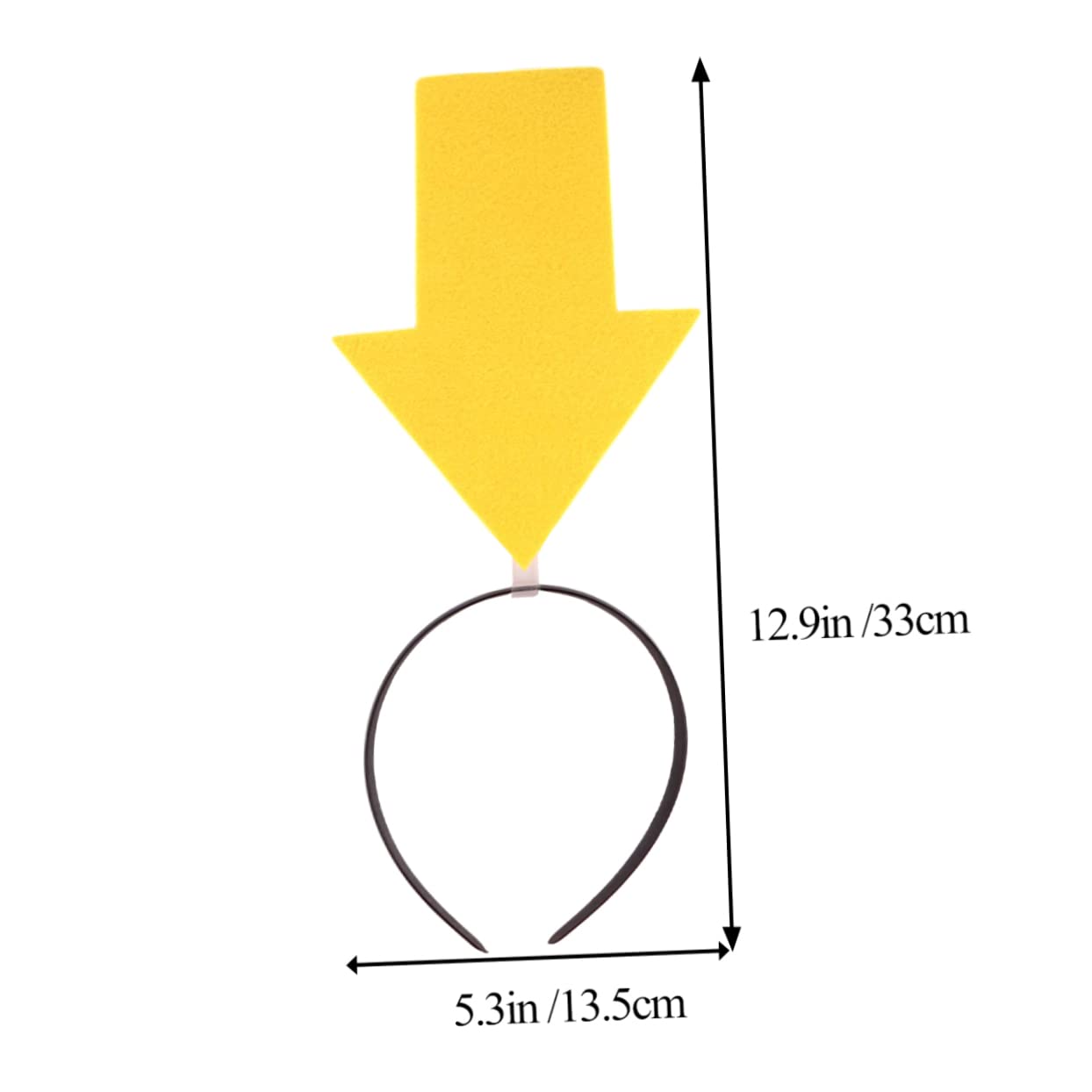 WOONEKY Arrow Hairband Funny Head Accessories Novelty Arrow Headband Lightweight Hair Hoop for Party Carnival Birthday Photo Props Christmas Party Headwear - Image 3