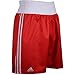 Short boxe Anglaise Adidas "light flex"L - Rouge