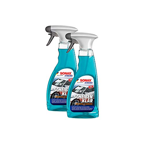 Preisvergleich Produktbild SONAX 2X 02381410 Xtreme ScheibenKlar PureWaterTechnology ScheibenReiniger 500ml