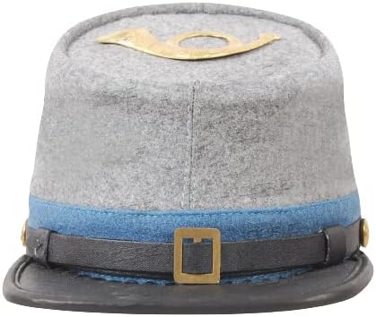 Civil War Confederate Infantry Style Kepi with Badge