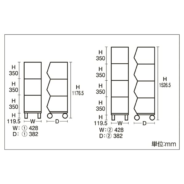 キャスター付きスチールラック 3段　バスケットワゴン　ジャンブルバスケット 什器 Amazon.co.jp: 高機能型ジャンブルバスケットW38.4cm 直径7.5cm