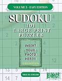 Sudoku Large Print 101 Puzzles - Volume 3 Easy Edition: Sudoku Puzzle Books for Adults, Seniors and people with some visual impairment. Brain Games, 8.5 x 11 inch with Answers