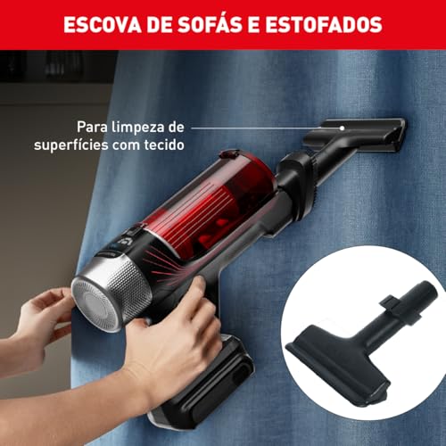 Aspirador de Pó Versatil Sem Fio Arno X-FORCE FLEX 9.60 com Tubo Flexível e Ajuste Automático de Suc