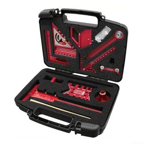 Kit d'outils de mesure de menuiserie et kit carré pour marquage et design