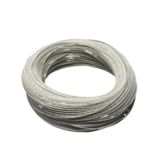 Câble électronique Haute température fil PTFE UL1332 26 AWG blanc 300V pour isolation FEP