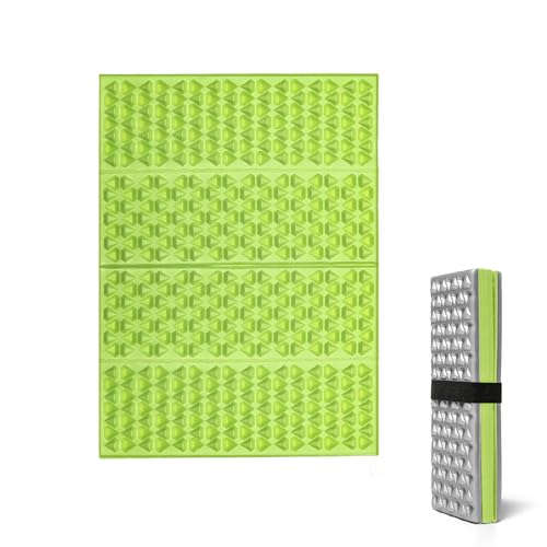 FOCHIER F Stadium Seat Pad, Foam Sitting Pad Mat, Diamond Foldable Camping Seat Cushion for Bleachers, Outdoor Hiking, Backpacking, Picnic, Fishing, Concert,Mountaineering