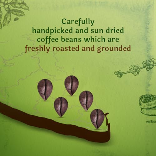 Bru Instant with Freshly Roasted Coffee Beans | Authentic Taste from South Indian Plantations | 100% Coffee, 50 grams Jar