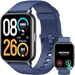 LETSACTIV Smart Watch for Men Women,1.91" HD Fitness Tracker, Answer/Make Calls, No App/Phone Needed Pedometers, Fitness Watch with Blood Oxygen Heart Rate Monitor,100+Sports Modes Step Counters,Blue