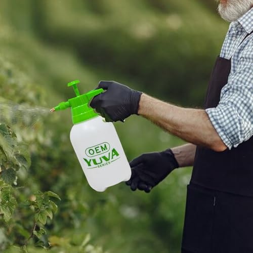 Image of OEM YUVA Series 1.5L Garden Pressure Sprayer (Green) for Plants, Cleaning, and Pesticide Use - Adjustable Nozzle, Handheld Water Sprayer
