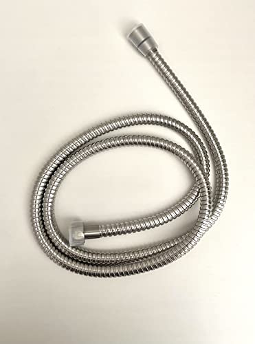 Modern All Metal Stain And Residue-Free Handheld Showerhead With Hose And Brass Holder (Brushed Nickel) #TOP4