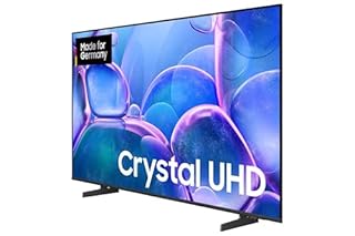 Samsung Crystal UHD 4K U7099F 55 Zoll (138 cm) LED Fernseher, Crystal Prozessor 4K, MetalStream Design, SmartThings, Knox Security, Gaming Hub, AI Upscaling, Kostenlose Inhalte, Smart AI TV