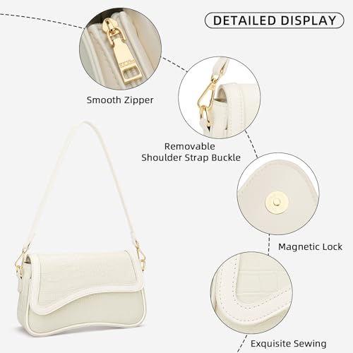 Image of KKXIU Shoulder Bag for Women Small Clutch Purses Cute Hobo Handbag Trendy Underarm Bag