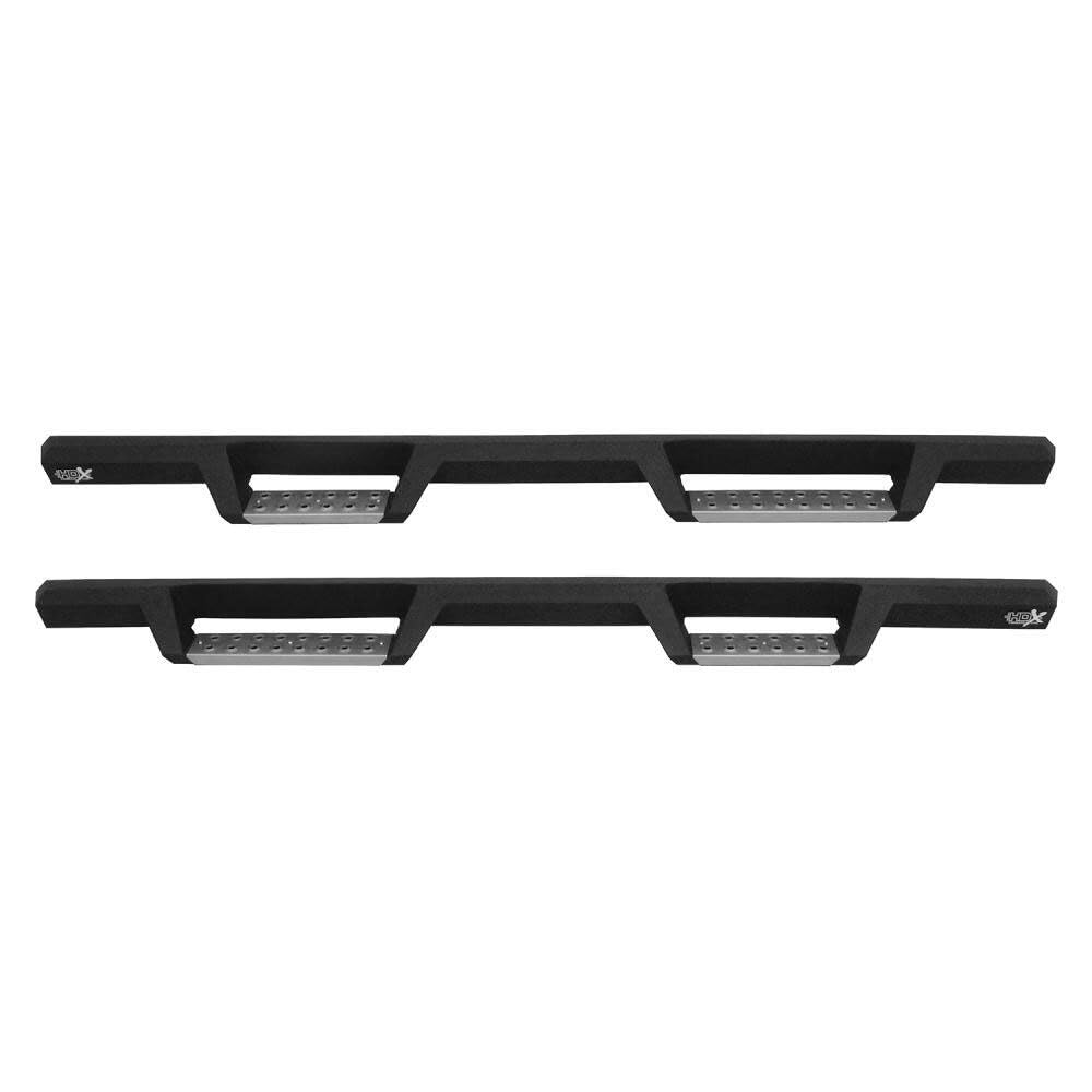 Westin 56-135652 HDX Drop Nerf Bars fits 2009-2018 Ram 1500 2019-2024 Ram 1500 Classic 2010-2025 2500 3500 Crew Cab (Exc Cab Chassis with Def Tanks) Textured Black Pair