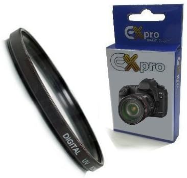 Ex-Pro 58mm UV Multi Coated Protector Lens Filter, Compatible with any 58mm Lens, Canon, Nikon, Fuji, Sigma, Olympus, Panasonic, Tokina, Tamron, Leica, Sony & More.