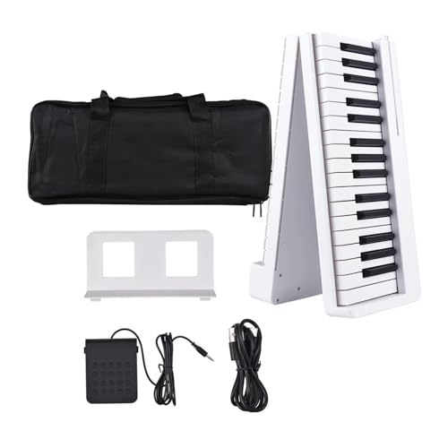 Électronique clavier Piano Piano Électronique Pliable À 61 Touches, Orgue Électronique Multifonctionnel, Clavier Numérique LCD - Les Beatles, Paul McCartney, John Lennon, RIngo Starr, George Harrison Électronique clavier Piano Piano Électronique Pliable À 61 Touches, Orgue Électronique Multifonctionnel, Clavier Numérique LCD – Image 5