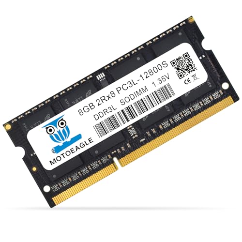 Image of DDR3L 8GB 1600MHz PC3-12800 CL11 Unbuffered Non-ECC 1.35V SODIMM 204-Pin Laptop Notebook PC Computer Memory Module Ram Upgrade