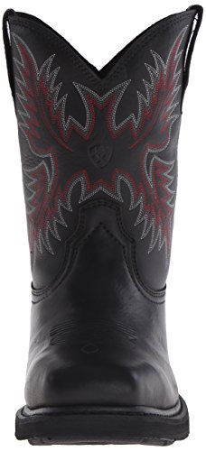Ariat Men's Sierra Wide Square Steel Toe Work Boot, Black, 9.5 D US